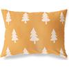 BonaMaison Decorative Cushion Cover, Orange-Off White Throw Pillow Covers, Home Decorative Pillowcases for Livingroom, Sofa, Bedroom, Size: 45X60 Cm - Designed and Manufactured in Turkey