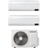 Samsung Climatizzatore Samsung WindFree Elite wifi dual split 7000+12000 btu inverter A+++ in R32 AJ040TXJ2KG