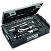 MATADOR Schraubwerkzeuge Matador Set di chiavi a bussola e set di punte | Scatola a cricchetto 1/4 di pollice con cricchetto | l Boxx Mini | Set di attrezzi da 52 pezzi | smartyBox S0 | Matador Tool No. 81452110