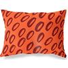 BonaMaison Arancio-Bordeaux Fodera per Cuscino Cotone e Copricuscini Federa per Divano Casa Soggiorno Camera da Letto Decorazione Interni ed Esterni, 35x50 Cm - Progettata e Prodotta in Turchia
