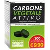 Phyto Garda Carbone Vegetale Attivo PG Integratore Alimentare, 100 Compresse