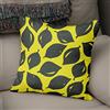 BonaMaison Fodera per Cuscino Giallo neon e fumo Cotone e Copricuscini Federa per Divano Casa Soggiorno Camera da Letto Decorazione Interni ed Esterni, Dimensioni: 43x43 - Prodotta in Turchia