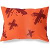 BonaMaison Arancio-Bordeaux Fodera per Cuscino Cotone e Copricuscini Federa per Divano Casa Soggiorno Camera da Letto Decorazione Interni ed Esterni, 35x50 Cm - Progettata e Prodotta in Turchia