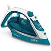 Calor Easygliss Plus Ferro da stiro a vapore, 2500 W, Vapore continuo 40 g/min, Pressing 195 g/min, Suola Durilium Airglide FV5719C0, Turchese