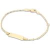 GioiaPura Bracciale Bambino Con Targa Oro 18kt Gioiello Gioiapura Oro 750 GP-S171413