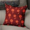 BonaMaison Fodera per Cuscino Arancio e Bordeaux Cotone e Copricuscini Federa per Divano Casa Soggiorno Camera da Letto Decorazione Interni ed Esterni, Dimensioni: 43x43 - Prodotta in Turchia