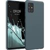 kwmobile Custodia Compatibile con Samsung Galaxy A51 Cover - Back Case per Smartphone in Silicone TPU - Protezione Gommata - ardesia scuro