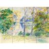 Artery8 Auguste Renoir View Of A Park XL Giant Panel Poster (8 Sections) Visualizza Parco Manifesto
