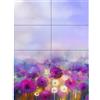 Artery8 Field of Onion Flowers XL Giant Panel Poster (8 Sections) Campo Fiori Manifesto