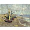 Artery8 Van Gogh Vissersboten Op Het Strand Van Les Saintes XL Giant Panel Poster (8 Sections) Santo Manifesto