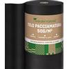 GardenGloss 50m² Telo Pacciamatura Contro Le Erbe Infestanti 50g/m² - Resistente allo Strappo e Permeabile all'Acqua - Elevata Resistenza UV - Telo Nero per Orto - (50m x 1m, 1 Rotolo)