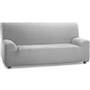 Martina Home Fodera per divano elastica Tunez, tessuto, grigio (Alma), 3 posti, 170 x 220 cm