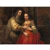 Artery8 Rembrandt Portret Van Een Paar Als Oud XL Giant Panel Poster (8 Sections) Manifesto