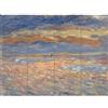 Artery8 Pierre Auguste Renoir Sunset 1879 Or 1881 Painting XL Giant Panel Poster (8 Sections) Tramonto Pittura Manifesto