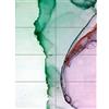 Artery8 Abstract Paint With Green Pink XL Giant Panel Poster (8 Sections) Astratto Dipingere verde Rosa Manifesto