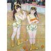 Artery8 Renoir Acrobats Cirque Fernando Wartenberg Sisters Painting XL Giant Panel Poster (8 Sections) Guerra Pittura Manifesto