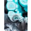 Artery8 Poster gigante a pannello gigante turchese XL (8 sezioni)