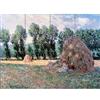 Artery8 Claude Monet Haystacks XL Giant Panel Poster (8 Sections) Manifesto