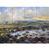 Artery8 Pierre Auguste Renoir Low Tide Yport 1883 Painting XL Giant Panel Poster (8 Sections) Pittura Manifesto