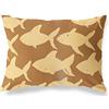 BonaMaison Toni Marroni Fodera per Cuscino Cotone e Copricuscini Federa per Divano Casa Soggiorno Camera da Letto Decorazione Interni ed Esterni, 35x50 Cm - Progettata e Prodotta in Turchia