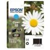 Epson Originale Epson inkjet cartuccia margherite Claria Home 18 - 3.3 ml - ciano - C13T18024012