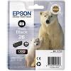 Epson Originale Epson inkjet cartuccia orso polare Claria Premium 26 - 4.7 ml - nero fotografico - C13T26114012