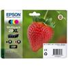 Epson Originale Epson inkjet multipack cartucce A.R. fragola Claria Home T29XL - 30.5 ml - n+c+m+g-C13T29964012