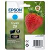 Epson Originale Epson inkjet cartuccia fragola Claria Home T29/blister RS - 3.2 ml - ciano - C13T29824012