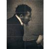 Artery8 Seurat Ritratto Artista Edmond Francois Aman-Jean Painting XL Poster gigante a pannello (8 sezioni)