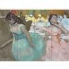 Artery8 Degas Entrance Of The Masked Dancers Drawing XL Giant Panel Poster (8 Sections) Maschera Ballerino Disegno Manifesto