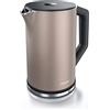 arendo - Bollitore Acqua Elettrico da 1.5L 2200W - Eco Controllo Temperatura - Temperatura Regolabile 40-100°C - Parete Doppia - in Acciaio Inossidabile - Senza BPA - Bronzo