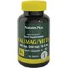 Natures Plus CALCIO MAGNESIO VITAMINA D3 + VIATMINA K2 90 TAVOLETTE 234 G