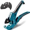 Libraton PVC Tagliatubi, 42mm Taglierina per tubi in PVC, Macchina da Taglio a Cricchetto per Tagliare di Tubi in PVC, PPR, PEX, Idraulici