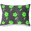 BonaMaison Neon Verde-Fumi Fodera per Cuscino Cotone e Copricuscini Federa per Divano Casa Soggiorno Camera da Letto Decorazione Interni ed Esterni, 35x50 Cm - Progettata e Prodotta in Turchia