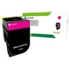 Lexmark Toner Lexmark 802ME 1000 pagine Magenta [80C20ME]