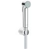GROHE Tempesta Trigger Spray Set Doccia Completo (1 getto a pistola, grilletto per controllo preciso, SpeedClean anticalcare, flessibile antitorcitura), Cromo, 26353000