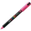 UNI MITSUBISHI Marcatore a base d'acqua Uni Posca Pen PC1M - punta extra fine 0,7mm - rosa - Uni Mitsubishi (unità vendita 1 pz.)