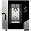 Forno elettrico combinato convezione + vapore diretto. 7 teglie GN 1/1 - Dim.cm. 73x85,5x85H - pannello comandi balck mask