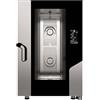Forno elettrico combinato convezione + vapore diretto. 11 teglie GN 1/1 - Dim.73x85,5x113H - pannello comandi balck mask