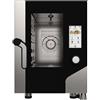 Forno elettrico combinato convezione + vapore diretto. 6 teglie GN 2/3 - Dim.50x75x70H - pannello comandi TOUCH SCREEN