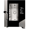 Forno elettrico combinato convezione + vapore diretto. 6 teglie GN 1/1 - Dim.50x93x70H - pannello comandi balck mask