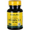 Natures Plus VITAMINA B2 RIBOFLAVINA 100 TAVOLETTE