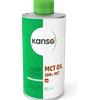 KANSO MCT OIL 100% OLIO DI ACIDI GRASSI 500 ML