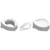 Farmacare RIALZO WC CON BIDET CON COPERCHIO ALTEZZA 10 CM