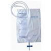 Teleflex Medical SACCA DI DRENAGGIO LETTO PER INCONTINENZA 2000ML IN PVC CON VALVOLA DI NON RITORNO E SCARICO STERILE GOCCIOLATOIO FILTRO AD ARIA CIRCUITO CHIUSO 100% TUBO DI RACCORDO120CM 1 PEZZO