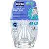 CHICCO TETTARELLA PERFECT 5 6M IN SILICONE 2 PEZZI PAP