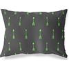BonaMaison Neon Verde-Fumi Fodera per Cuscino Cotone e Copricuscini Federa per Divano Casa Soggiorno Camera da Letto Decorazione Interni ed Esterni, 35x50 Cm - Progettata e Prodotta in Turchia