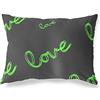 BonaMaison Neon Verde-Fumi Fodera per Cuscino Cotone e Copricuscini Federa per Divano Casa Soggiorno Camera da Letto Decorazione Interni ed Esterni, 35x50 Cm - Progettata e Prodotta in Turchia