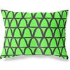 BonaMaison Neon Verde-Fumi Fodera per Cuscino Cotone e Copricuscini Federa per Divano Casa Soggiorno Camera da Letto Decorazione Interni ed Esterni, 35x50 Cm - Progettata e Prodotta in Turchia