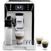 De'Longhi PrimaDonna Class, Macchina Automatica per Caffè in chicchi,1450 W,Acciaio Inossidabile, ECAM550.65.W,Colore:Bianco, LatteCrema System, CoffeLink App,3,5'' TFT Display,Ampia gamma di ricette